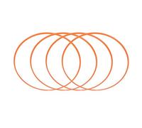 HELEVIA Orange ABS Wheel Rim Protector, Scratch Proof Guard Ring for 20in/R20 Flat Edge Wheel, Easy Installation Universal with 20in wheels