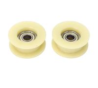 HELEVIA Pair of Chain Roller, 9mm High Strength Pulley Tensioner Wheel Guide Motorized Bike with a Smooth Riding Experience, Durable and Easy to Install for 49cc Engine