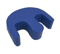HELEVIA Patient Turning Device, U Shaped Turnover Pillow with PU Leather for Bedridden Elderly Care (Blue)