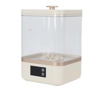 HELEVIA Portable Washing Machine, 4.5L Digital Display Fully Automatic Cordless Rechargeable Underwear Washer with Timer Drainage Pipe, Water Proof, for Travel