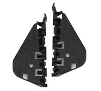 HELEVIA Rear Bumper Bracket Kit Enhance Stability Bumper Retainer Support Holder Replacement for Peugeot 307 Hatchback