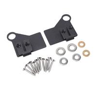HELEVIA Refrigerator Lower Door Hinge, RV Refrigerator Door Hinge Repair Kit, Ultimate Support Black Metal Replacement for Norcold N6 N8 N1095 N611 N621 N811 N821
