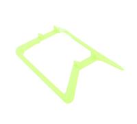 HELEVIA Remote Control Helicopter Landing Skid Plastic Landing Gear for FW450 V3 RC Helicopter (Fluorescent Green)