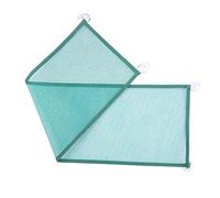 HELEVIA Reptile Mesh Hammock Rectangle Summer Hanging Reptile Breathable Net Hammock Bed with Suction Cups for Lizard Snake (Green)