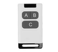 HELEVIA RF Remote Control Switch 433MHz, Anti-Interference Wireless for Smart Home (3 Key)