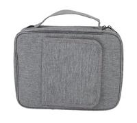 HELEVIA Scripture Case Water Proof Oxford Cloth Scripture Protective Holder with Book Stand Multi Pockets, for Pens Notebooks Tablet