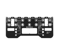HELEVIA Shelf Pin Drilling Jig Multifunctional Aluminium Alloy Cabinet Hardware Jig Tool for Woodworking