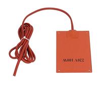 HELEVIA Silicone Rubber Heating Pad, Flat Ultra Thin Electric Heater Mat with Quick Even Heating for Switch Cabinet Communication Cabinet Lighting (100W)