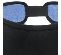 HELEVIA Sleep Eye Mask with Bluetooth 5.0 Music, Light Blocking for Travel (Black)