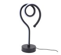 HELEVIA Spiral Heart LED Table Lamp, Dimmable Bedside Light, 3 Color Temperature Decorative Nightstand Desk Lamp, for Home Living Room Bedroom