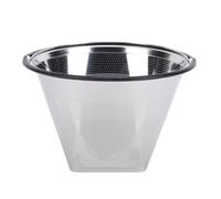 HELEVIA Stainless Steel Filter, Metal Reusable Cone Coffee Filter Replacement, Fit for Moccamaster KBGV KBT Series Coffee Maker
