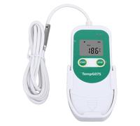 HELEVIA Temperature Humidity Data Logger Recorder, with USB 2.0 Interface PDF CSV Report for Cold Chain Storage Refrigerator Logistics