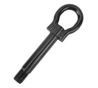 HELEVIA Tow Eye Hook, Heavy Duty Forged Steel Towing Hook with Black Paint Coating, for Accent Verna Getz i10 i20 Picanto Soul Venga 3 6 MX5 RX8 Smart ForFour