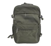 HELEVIA Vacuum Backpack, 27L Large Capacity Water Proof 180 Degree Opening Compression Backpack with Pump for Travel Business (OD Green)