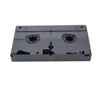 HELEVIA VCR Head Cleaner, Safe Cleaning VHS Video Head Cleaner, Wet Technology, Reusable, Cleans Efficiently Without Damaging Heads, for Video Recorder VHS Player