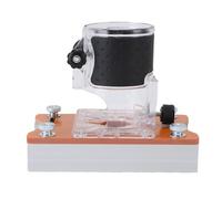HELEVIA Wood Trimmer Router Base, 2 in 1 Compact Wood Palm Router Base, Routers Slotting Bracket, for 65mm Trimmer Milling Woodworking Chamfering
