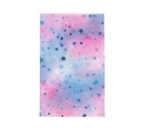 Helhappy Super Absorbent Waffle Weave Kitchen Towel, Rainbow Shining Stars Durable Kitchen Cleaning Cloths for Washing Dishes, 26x16 Inches