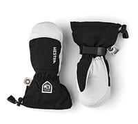 Hestra - Kid's Army Leather Heli Ski Mitt - Gloves size 6, black