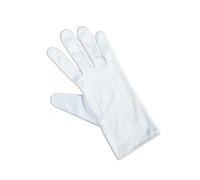 Heli Presentation Gloves Size M for Watches, Jewellery, Collectors, White, 100% Cotton