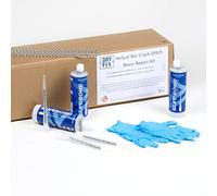 Helical Bar Reinforcement Repair Kit with Polyester Resin Tubes x 3 Mixer Nozzles x 3 Helical Bars x 5 by Alliance Remedial Supplies (No Applicator Gun)