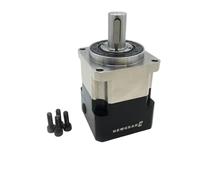 Helical Gear Planetary Reducer Nema17 42mm Flange Stepper Motor 5/8mm Input High Precision 4:1-100:1 for 40mm Flange Servo Motor(Ratio 5,5mm input)
