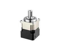 Helical gear reducer suitable for Nema 17 23 34 stepper motor reducer, suitable for 40 60 80 90 110 130 180mm flange servo motor(PLG090 12.7mm Input,Speed Ratio 20 to 1)