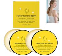 Helichrysum Balm, Helichrysum Essential Oil Balm for Deeply Moisturizing Face & Body, Soften & Repair Dry, Rough, Thin Fragile Skin, Hydrating and Nourishing Care, Leaves Skin Delicate & Smooth (2pcs)