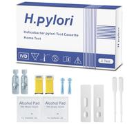 Helicobacter Pylori (H. Pylori) Home Test Kit - Fast and Accurate, 2 Tests Included, Self-Test at Home, Results in 10-15 Minutes, No Lab Visit Required - Model #11