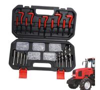 Helicoil Kit - Quick Fix High Strength Inserts, Tools, Automotive Restorer Kit | Inserts Home Workshop Industrial Vehicle Machinery Engine