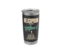 Helicoprion Facts Prehistoric Ocean Size Comparison Chart Stainless Steel Insulated Tumbler