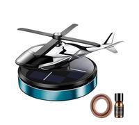 Helicopter Air Freshener - Scent Fragrance Purifier | Solar Air Air | Rotating Solar Aromatherapy Oil Diffuser | Solar Powered Car Aromatherapy | Perfume