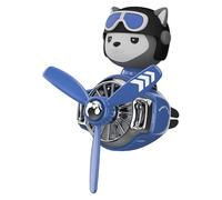 Helicopter Car Air Freshener - Car Aromatherapy Diffuser, Charming Air Purifier for Dog Pilots, Includes 2 Fragrance Tablets, Car Fragrance Freshener for SUVs, Trucks and Cars