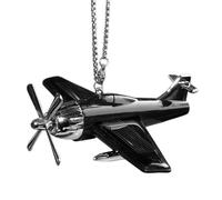 Helicopter Decor - Helicopter Ornament | Plane Ornament | Decorative Solar Airplane Pendant | Car Rearview Hanger, Helicopter Model, Rotating Ornament for Caravan, SUV, Truck, Car