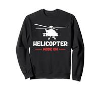 Helicopter Mode On Aircraft Mechanic Rotorcraft Hangars Sweatshirt