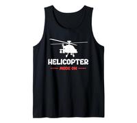 Helicopter Mode On Aircraft Mechanic Rotorcraft Hangars Tank Top