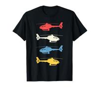 Helicopter Pilot Vintage Aviation Flying Helicopters Pilots T-Shirt