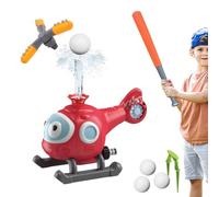 Helicopter Spray Toy With Baseball Play Set Leak Proof