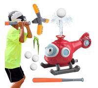 Helicopter Spray Toy With Baseball Play Set Prevents Leakage Adjustable
