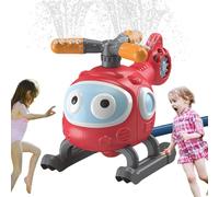 Helicopter Sprinkler for - Cartoon Sprinkler Sprinkler Rotatable Sprinkler Toy | 45 Degree Rotating Water Sprinkler Helicopter Toy Spraying Airplane with Sprinkler