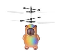 Helicopter Toy - Capybara Shaped Flying Figure Airplane with Motion Sensor, Flying Helicopter Toy - for Girls Boys Indoor Outdoor Park Garden Christmas