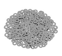 HELIFOUNER 500 Pieces M3 Flat Washers, 304 Stainless Steel, Inner Diameter 3mm, Outer Diameter 7mm, Thickness 0.5mm, Fender Washers, Metal Washers for Screws Bolts