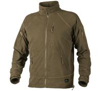 Helikon Men's Alpha Tactical Jacket Grid Fleece Coyote Size L