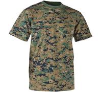 HELIKON ARMY PATROL T-SHIRT MILITARY MENS TOP COMBAT TEE DIGITAL WOODLAND CAMO