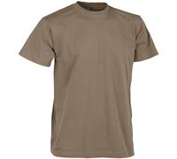 HELIKON ARMY TACTICAL COMBAT MENS T-SHIRT WORK WEAR 100% COTTON US BROWN S-3XL