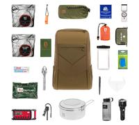 Helikon Bail Out Bag 25 l Coyote V2 - with equipment
