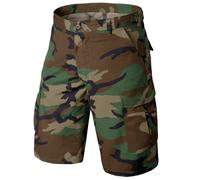 Helikon BDU Shorts Mens Cargo Army Tactical Bermuda US Woodland Camo