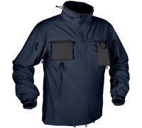 Helikon Cougar Tactical Soft Shell Windblocker Jacket Mens Military Navy Blue