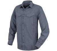 Helikon Defender Mk2 Gentleman Mens Long Sleeve Shirt Security Melange Black