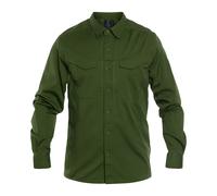 Helikon Defender Mk2 PolyCotton Ripstop Long Sleeve Shirt - Pine Green