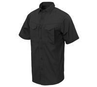 Helikon Defender Mk2 PolyCotton Ripstop Short Sleeve Shirt - Black